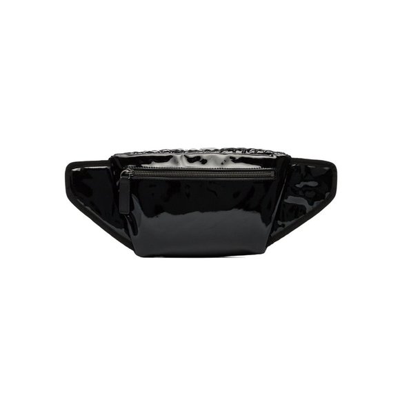 Versace Black Patent Leather Crossbody Bag - Picture 3 of 7